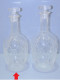 Delcampe - -JOLIE ANCIENNE CARAFE CRISTAL BACCARAT Un Bouchon Pas Au N° Décor INTAILLE   E - Glas & Kristall