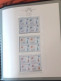 VATICANO 1963/1978 PAOLO VI GIRO COMPLETO IN QUARTINE MONTATO SU 2 ALBUM GBE ** MNH - Ongebruikt