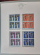 Delcampe - VATICANO 1963/1978 PAOLO VI GIRO COMPLETO IN QUARTINE MONTATO SU 2 ALBUM GBE ** MNH - Unused Stamps