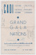 Grand Gala Des Nations 2 Juin 1945 Salle Pleyel Au Profit Des Prisonniers Déportés Avec 2 Invitations Traces D'écritures - Tickets - Vouchers