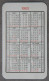 Calendrier 1965 (hôtels Espagne, Portugal) - Small : 1961-70