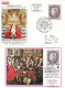 EUROPA CEPT , JOHANN JOSEPH FUX, X2  COVER FDC  1985  AUSTRIA - 1985