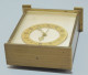 Delcampe - -ANCIENNE PENDULETTE De BUREAU LANCEL 7 Rubis 8 Jours LAITON Brossé VINTAGE XX  E - Clocks