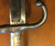Delcampe - Baïonnette De Fusil Chasspot Avec Poignée Lisse. France. M1866 (372) - Armes Blanches