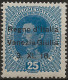 TRVG8L - 1918 Terre Redente - Venezia Giulia, Sassone Nr. 8, Francobollo Nuovo Con Traccia Di Linguella */ - Venezia Giuliana