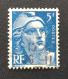 Num. 713 (2Fr) - 716 (3Fr) - 719B (5Fr) - 721 (6Fr) -808 (4Fr) - Type Marianne De Gandon - 1945-54 Marianne Of Gandon