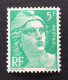 Num. 719 (5Fr) - 730 (20Fr) Type . Marianne De Gandon . Neufs - 1945-54 Marianna Di Gandon