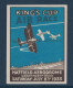VIGNETTE AVIATION KING'S CUP AIR RACE HATFIELD AERODROME JULY 1933 ANGLETERRE UK MEETING AÉRIEN - Aviation