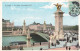 FRANCE - Paris - Le Pont Alexandre Lll - Carte Postale Ancienne - Bruggen