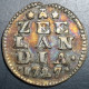 Provincial Dutch Netherlands Zeeland Zeelandia 2 Stuiver 1727 Silver Nice Toning - Provincial Coinage