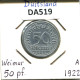 50 PFENNIG 1922 A DEUTSCHLAND Münze GERMANY #DA519.2.D.A - 50 Rentenpfennig & 50 Reichspfennig