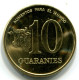 10 GUARANIES 1996 PARAGUAY UNC Moneda #W11425.E.A - Paraguay