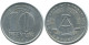 10 PFENNIG 1965 A DDR EAST DEUTSCHLAND Münze GERMANY #AE089.D.A - 10 Pfennig