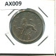 10 PENCE 1980 UK GBAN BRETAÑA GREAT BRITAIN Moneda #AX009.E.A - 10 Pence & 10 New Pence
