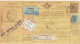 Italy  Paketkarte 1898 - Oblitérés