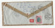 TAIWAN Cover 1950s ISLAND DEFENCE Etc Stamps Keelung 1961  Air Mail To GB China - Covers & Documents