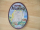 CADIZ ESPANA HOTEL ATLANTICO  ETIQUETTE HOTEL - Etiquetas De Hotel