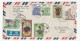 1961 TAIWAN Multi Stamps ART WOMEN DEFENCE CHANG KAI SHEK Cover To GB FOUND OPEN LABEL SEAL  Air Mail China - Covers & Documents