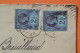 United Kingdom - Lettre Timbres Queen VICTORIA 2 1/2 D - Pour Paris France - Covers & Documents
