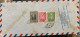 HAITI 1949, COVER USED TO FRANCE, SLOGAN VISIT PORT AU PRINCE,1944 NURSE & SOLDIER,1946 ROOSEVELT, CAPOIS  LA MORT, 1947 - Haïti