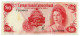 Cayman Islands 10 Dollars 1974 Series QEII P-7 Very Fine - Iles Cayman