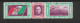 ITALY 1933 Airmail  Balbo Squadron, Triptique , Overprint  SERVIZIO STATO  MNH - Posta Aerea