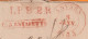 1835 - Lettre PAR ESTAFETTE + Cours De La Bourse D'Anvers - Lettre Pliée Vers Paris, France - Entrée Valenciennes - 1830-1849 (Belgique Indépendante)