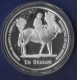 PARAGUAY AÑO 2000 1 GUARANI PLATA " HOMBRE A CABALLO" - Paraguay