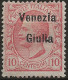 TRVG22L3 - 1918/19 Terre Redente - Venezia Giulia, Sassone Nr. 22, Francobollo Nuovo Con Traccia Di Linguella */ - Venezia Giulia