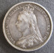 Grande Bretagne. 6 Pence 1887 Victoria, En Argent. 1er Type. TTB/VF KM# 759 - H. 6 Pence