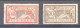 Port Saïd  :  Yv  30-31  * - Unused Stamps