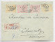 SYRIA OMF TURKEY LETTRE COVER REC DAMAS 1921 TO CHEMNITZ ALLEMAGNE GERMANY RARE - Brieven En Documenten