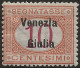 TRVGSx2L - 1918 Terre Redente - Venezia Giulia, Sassone Nr. 2, Segnatasse Nuovo Con Traccia Di Linguella */ - Venezia Giulia