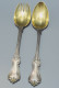 -RARE SERVICE A SALADE ARGENT MASSIF Poinçons RUSSES 84 1867 PK NP XIXe   E - Silverware