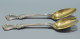 Delcampe - -RARE SERVICE A SALADE ARGENT MASSIF Poinçons RUSSES 84 1867 PK NP XIXe   E - Argenteria