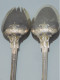 Delcampe - -RARE SERVICE A SALADE ARGENT MASSIF Poinçons RUSSES 84 1867 PK NP XIXe   E - Silverware