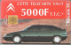 CARTE-PUBLIC-F 507 T-50U-SO3-09/94-CITROEN XM-78-CHAMBOURCY-JG-Lot A 48012891-UTILISE-TBE- - 1994