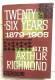 TWENTY-SIX YEARS 1879-1905 SIR ARTHUR RICHMOND 1961 - Altri & Non Classificati