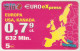 GERMANY - ATG - €uro Express (0,79 Cent / 632 Min.) , Prepaid Card ,5 $, Used - GSM, Voorafbetaald & Herlaadbare Kaarten