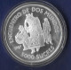 ECUADOR AÑO 1997 5000 SUCRES PLATA " ENCUENTRO ENTRE DOS MUNDOS" - Equateur