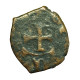 Cilician Armenia Medieval Coin Levon III 18mm King / Cross 04384 - Armenien