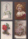 Delcampe - 33 Cartes Postales  CPA  : Différents Thèmes  Enfants Fleurs  Femmes  : 6 Cartes Non Circulées - Collections & Lots