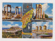 Greece Mi#1148 3Dr. EUROPA CEPT Topic Stamp, 1970s Rhodes View Photo Postcard RPPc Sent Abroad To Bulgaria (67337) - 1973