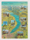 Switzerland Mi#1245 3x20C Topic Stamps Zurich University, 1980s Map Postcard Sent Abroad To Czech (67290) - Covers & Documents