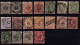 Delcampe - Belgium Belgique Used Key Stamps Postmarks Varieties SOTN Catalogue Value +$1200 - Collections