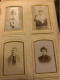 Delcampe - Album De 54 Photos 1880-1900 Cabinet Photos CDV  Nancy - Bourges  Militaires  ( Album Très Mauvais état) - Albumes & Colecciones