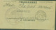 Télégramme Cachet Mairie Condrieu Rhône CAD Condrieu Linéaire Et Condrieu Rhône 8 9 1914 - Telegramas Y Teléfonos