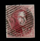 Delcampe - COB 5, Carmin Rose, Joliment Cadré, 4 Marges, Regard Degage, Obliteration CHARLEROI (P25), VAL COB 575 EUR + COBA 10 EUR - 1849-1850 Medaillons (3/5)