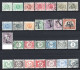 Belgique Timbres Taxe  1895 à 1922 35 Timbres Différents Oblitérés   2,50 €    (cote 33,05 €) - Briefmarken