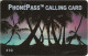 USA - LDDS Worldcom - Palm Trees & Sunset (PhonePass), 1995, Remote Mem. 10$, Used - Autres & Non Classés